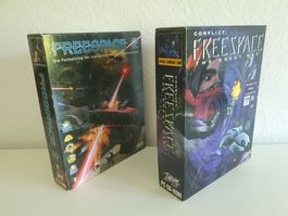 PC Games Conflict: FreeSpace 1 + 2 (1998/99) Big Box Bundle