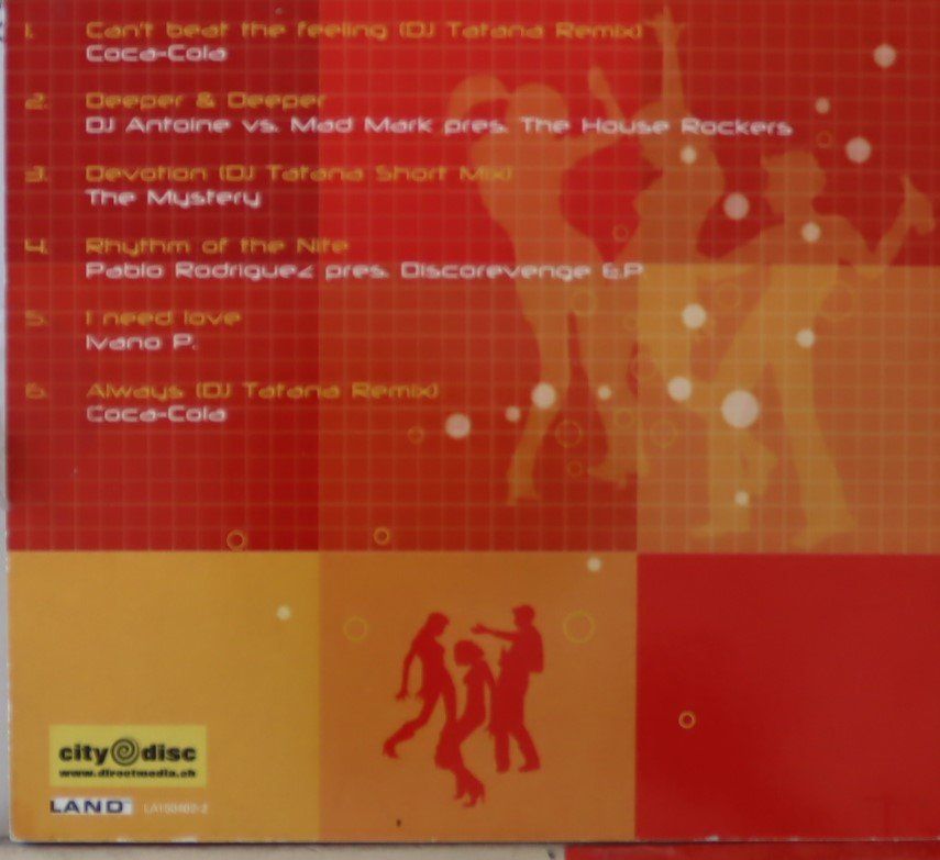 CD: Summer Dance Mix (Presented By Coca Cola) – Usato da Luzern venduto da CONTENTI 2