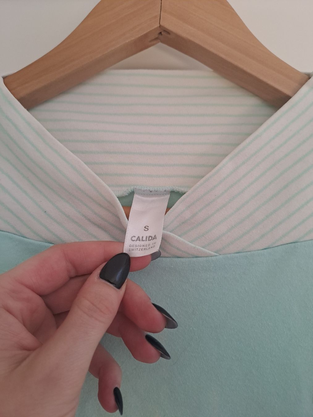 Calida Negligees & Pigiami: Calida Pyjama Set hellblau/hellgrün – Usato da Wädenswil venduto da FrieBro 5