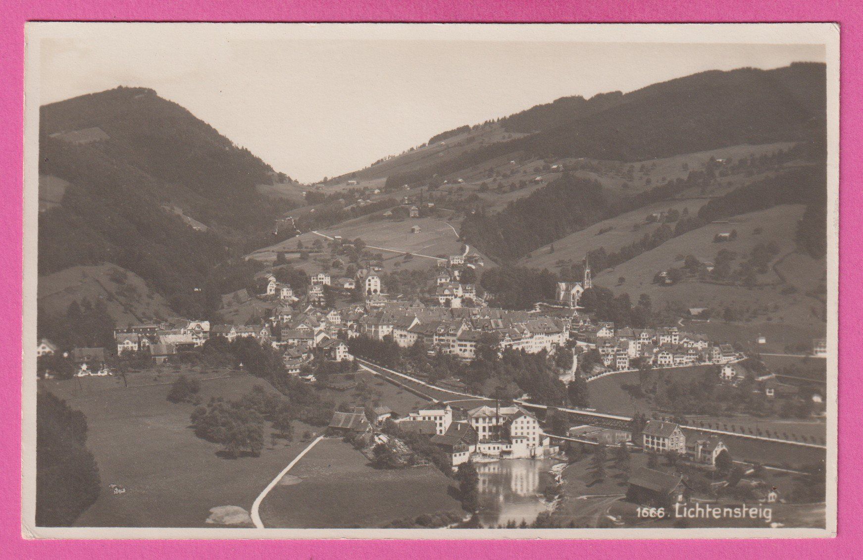 Cartes postales: Lichtensteig – D'occasion à Einsiedeln par dillie
