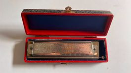 Mundharmonika Hohner Super Chromonica Vintage mit Box!