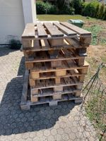 8 Holzpaletten gebrauchter Zustand