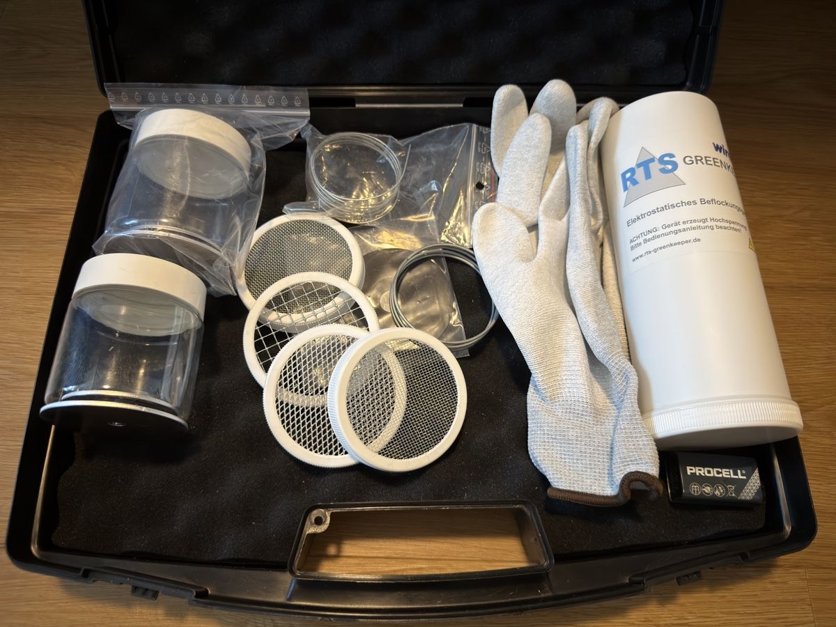 Modelleisenbahnen: RTS Greenkeeper wireless Beflockungsgerät Set – Neu (gemäss Beschreibung) aus Niederbipp von Snooker821 1