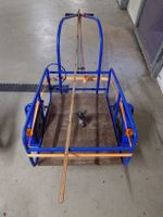 Robuster Anhänger mit Kupplung für Fahrrad oder Töffli