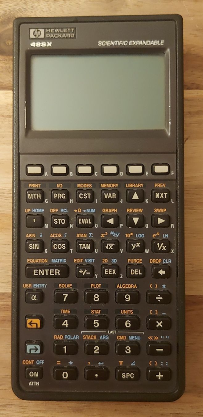 Hewlett Packard Calculatrices: HP 48SX – Défectueux à Hochdorf par beat_r