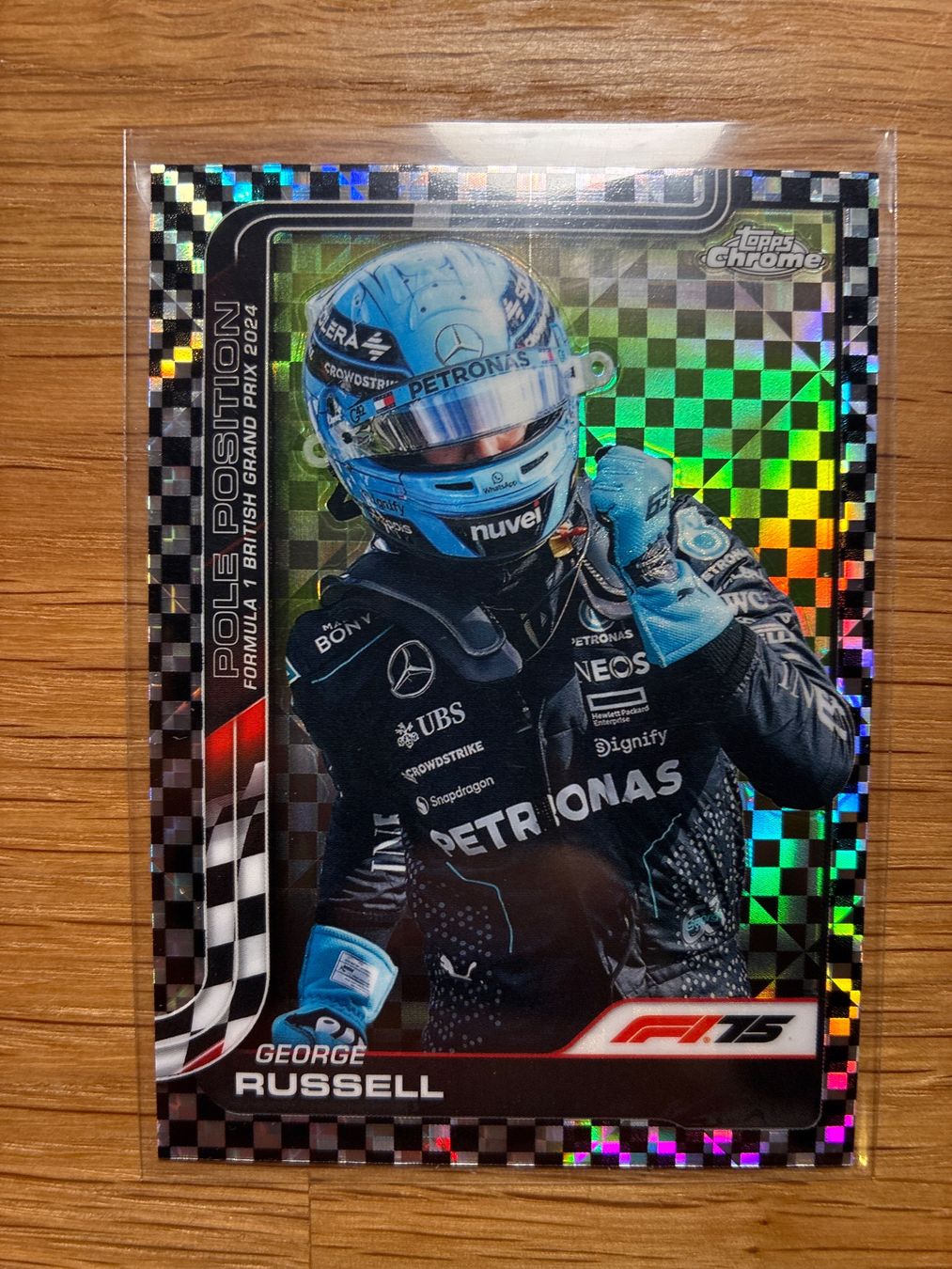 Topps Carte collezionabili: Topps Chrome F1 George Russel Checkerflag – Usato da Wangenried venduto da Garagara