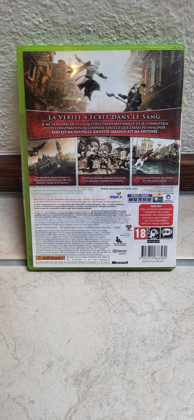 Microsoft Spiele: Xbox 360 – Assassins Creed 2 – Gebraucht aus Münsingen von Heroism2010 1