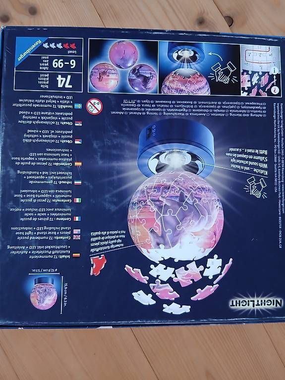 Puzzle: 3D Puzzle Nightlight Pferd – Usato da Burgdorf venduto da sandra.lanz 1