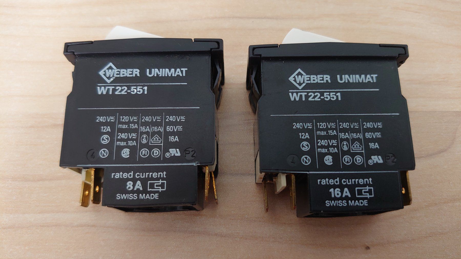 Altri prodotti elettronici: Schalter Weber Unimat WT 22-551 - Swiss Made – Difettoso da Pfäffikon SZ venduto da
