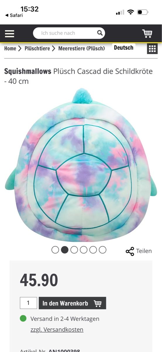 Squishmallows Jouets: Original Squishmallow XXL  – D'occasion à Reinach AG par MineD