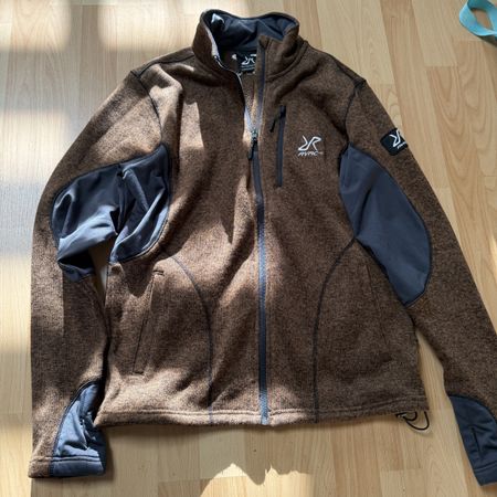 RevolutionRace Fleecejacke braun guter Zustand 
