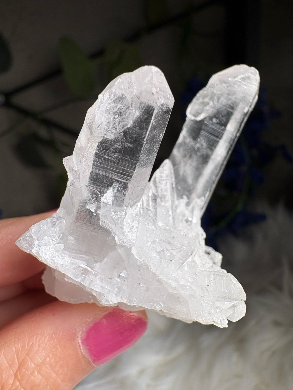 Minerali & Pietre curative: Kolumbianischer Lemurian-Quarz-Cluster – Nuovo (secondo la descrizione) da Neuheim venduto da m.hald 4