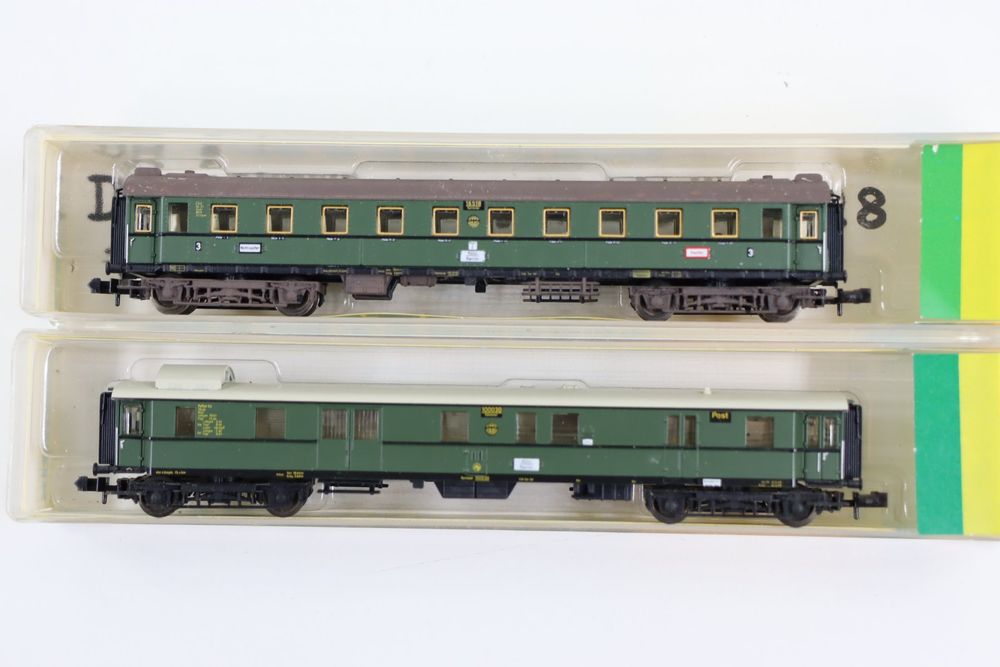 Lot Wagons Minitrix N – 2x 51 3182 00 & 1x 51 3172 00 (CC)