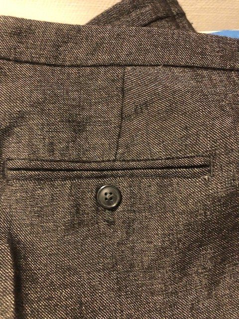 Pantaloni: Damenhose, Stills, 42, schwarz-grau meliert, 100% Polyester – Usato da Hünenberg See venduto da dustein 1