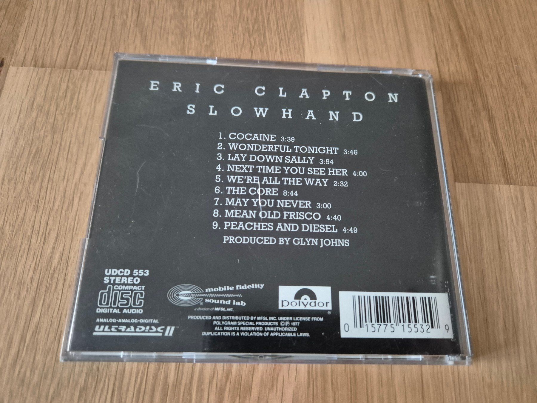 CD: Eric Clapton Slowhand-Mobile Fidelity Sound Lab – Usato da Hausen am Albis venduto da pau_zh 3