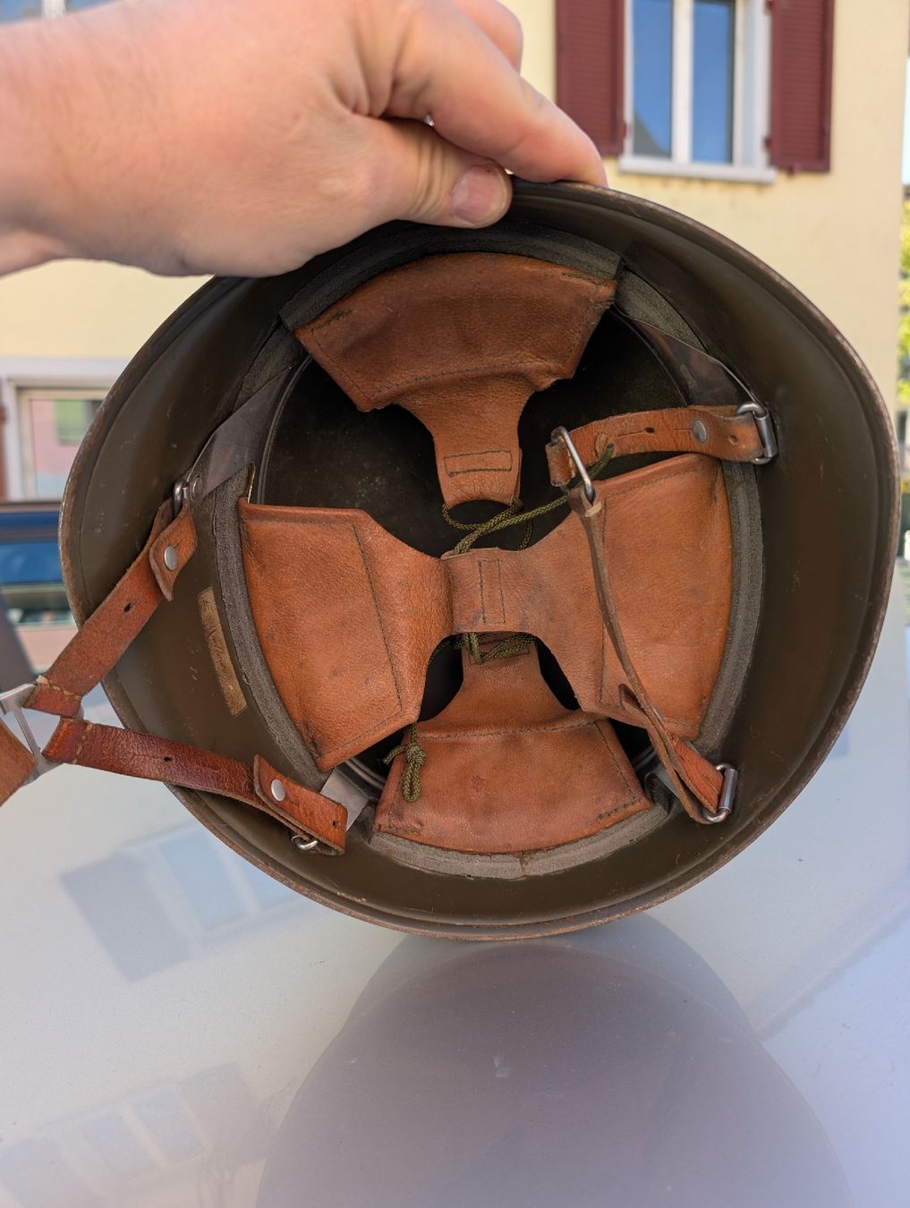 Schweizer Armee Uniformi & Effetti personali: Schweizer Armee Helm – Usato da Brugg AG venduto da kreisstrom 1