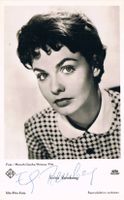 Erika Remberg 1932-2017 Autogramm Vintage Foto 9x14cm