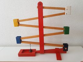 Holzspielzeug Kugelbahn Vek Pax guter Zustand