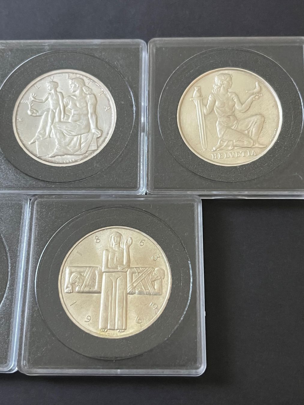 Toutes les monnaies: 5x Schweizer silber Gedenkmünzen – D'occasion à Neuenhof par Mastermind-73 3