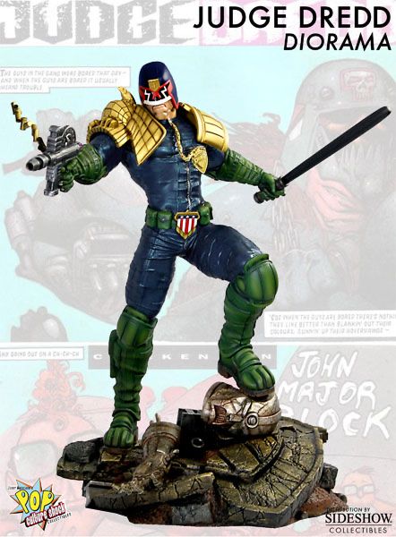 Statuette: Sideshow Premium Format Figure Judge Dredd 1/4 – Nuovo e nell'imballaggio originale da Moudon venduto da Mr_Bome