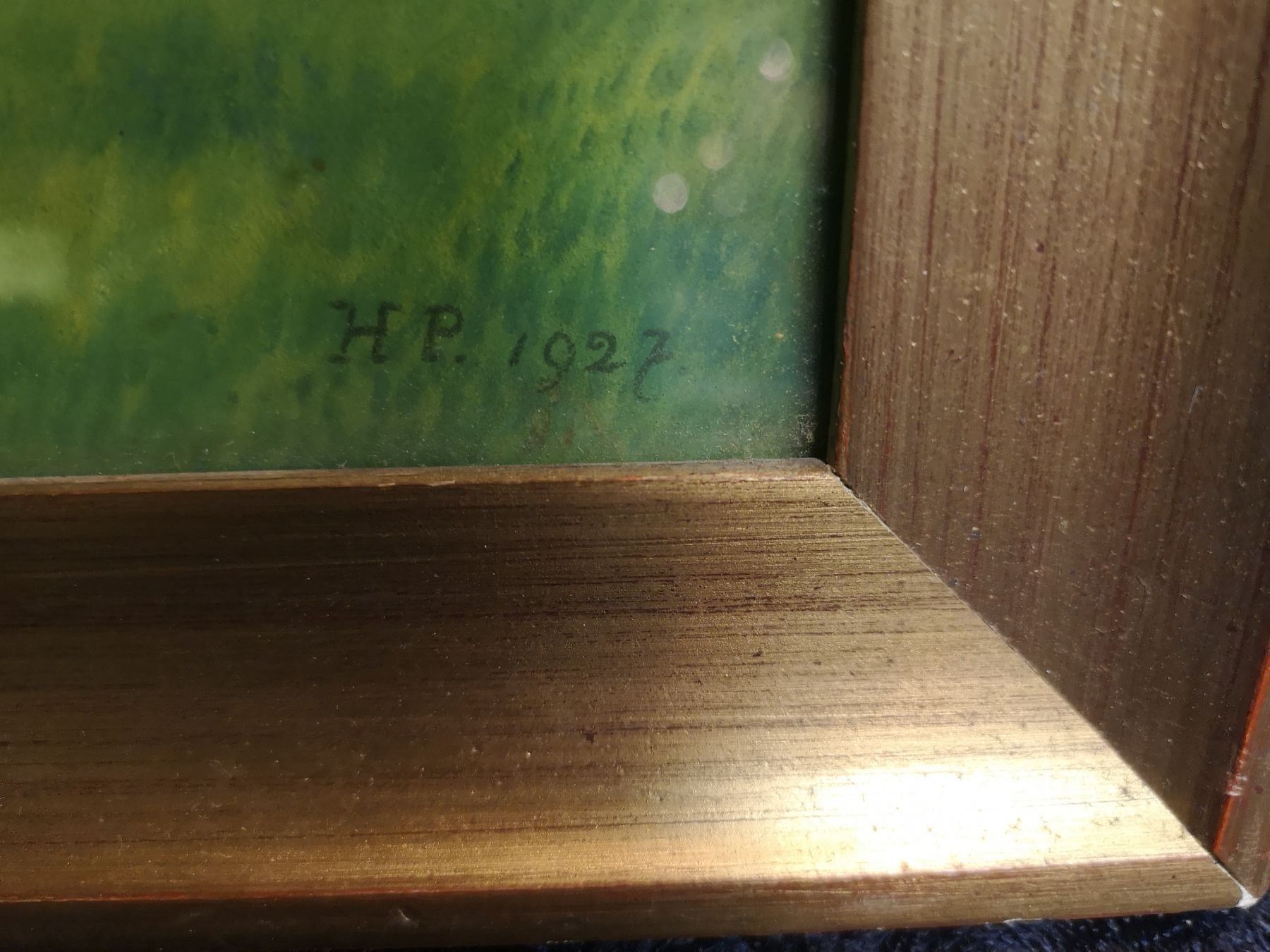 Dipinti: TABLEAU SIGNE H. P. ET DATÉ 1927 – Usato da Genève venduto da Qanil77 2