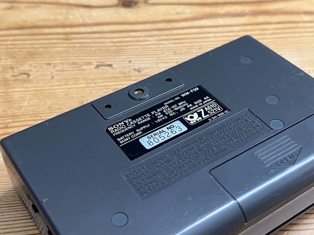 Sony WMF59 Kaufen auf Ricardo