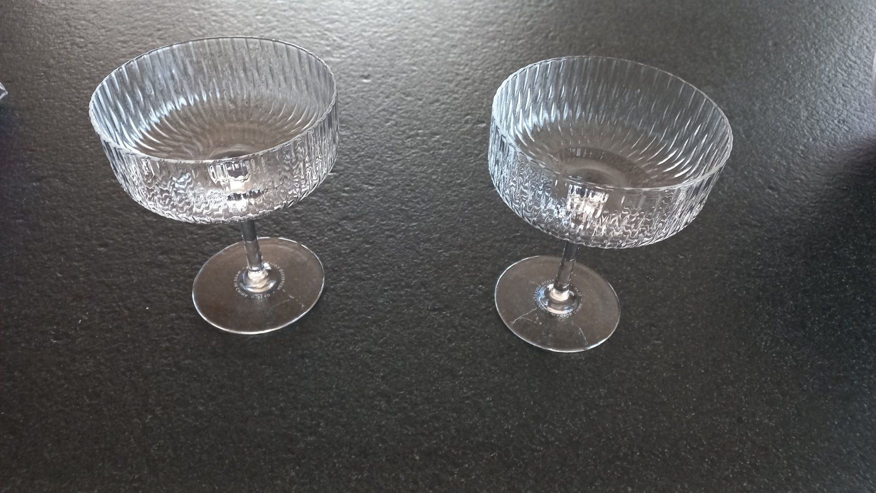 Nespresso Verres: 2 Champagnergläser 10.5cm, Nespresso Collection – D'occasion à Luthern par JanK_