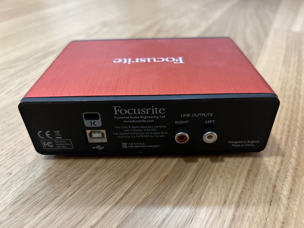 Focusrite Scarlett Solo 1st Gen | Kaufen auf Ricardo