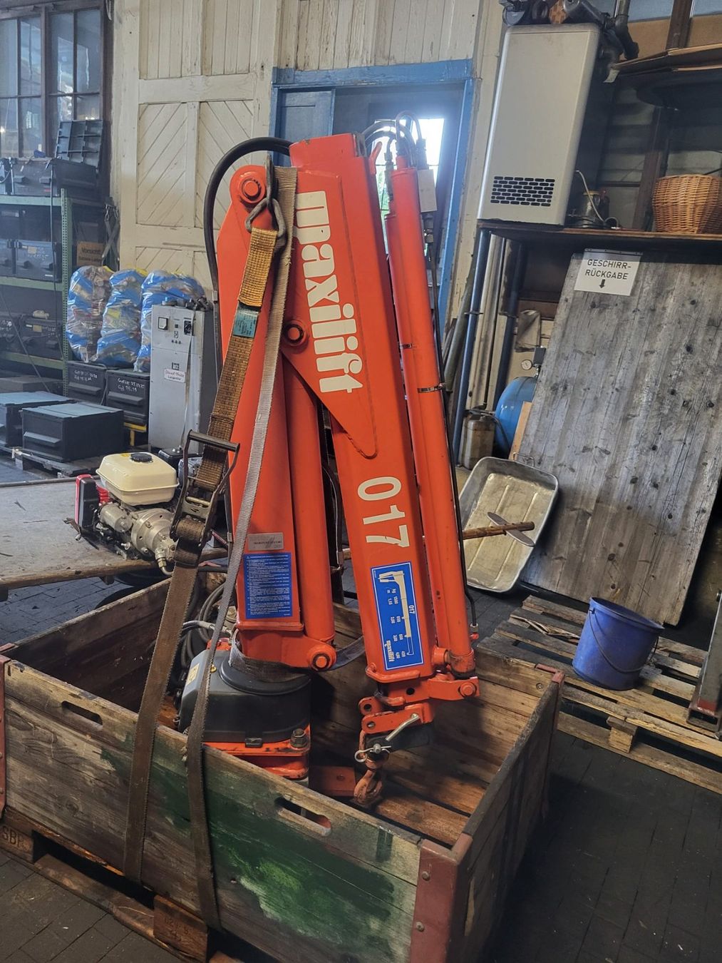 Gru: Kran Maxilift 017.2 – Usato da Schwarzenburg venduto da Dampfer93 7