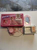 Coiffeuse vintage Barbie avec lumière MATTEL 1982