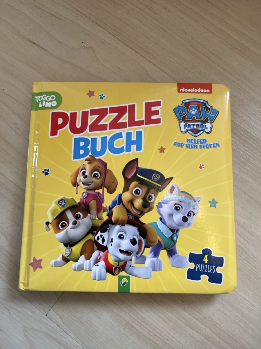 Puzzle: Puzzle Buch Paw Patrol – Usato da Herznach venduto da Leimsa
