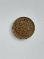 Schweizer 1 Rappen Münze, Jahrgang 1929, Rarität!