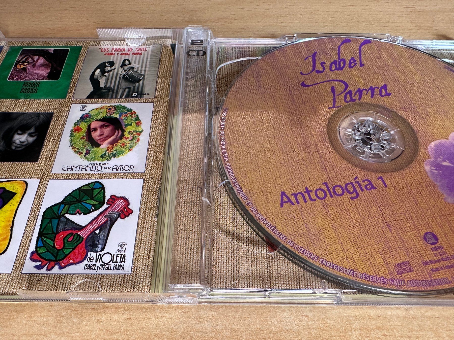 CD: Isabel Parra – Antologia - 2 CD – Usato da Rikon im Tösstal venduto da Alpenmutz 2