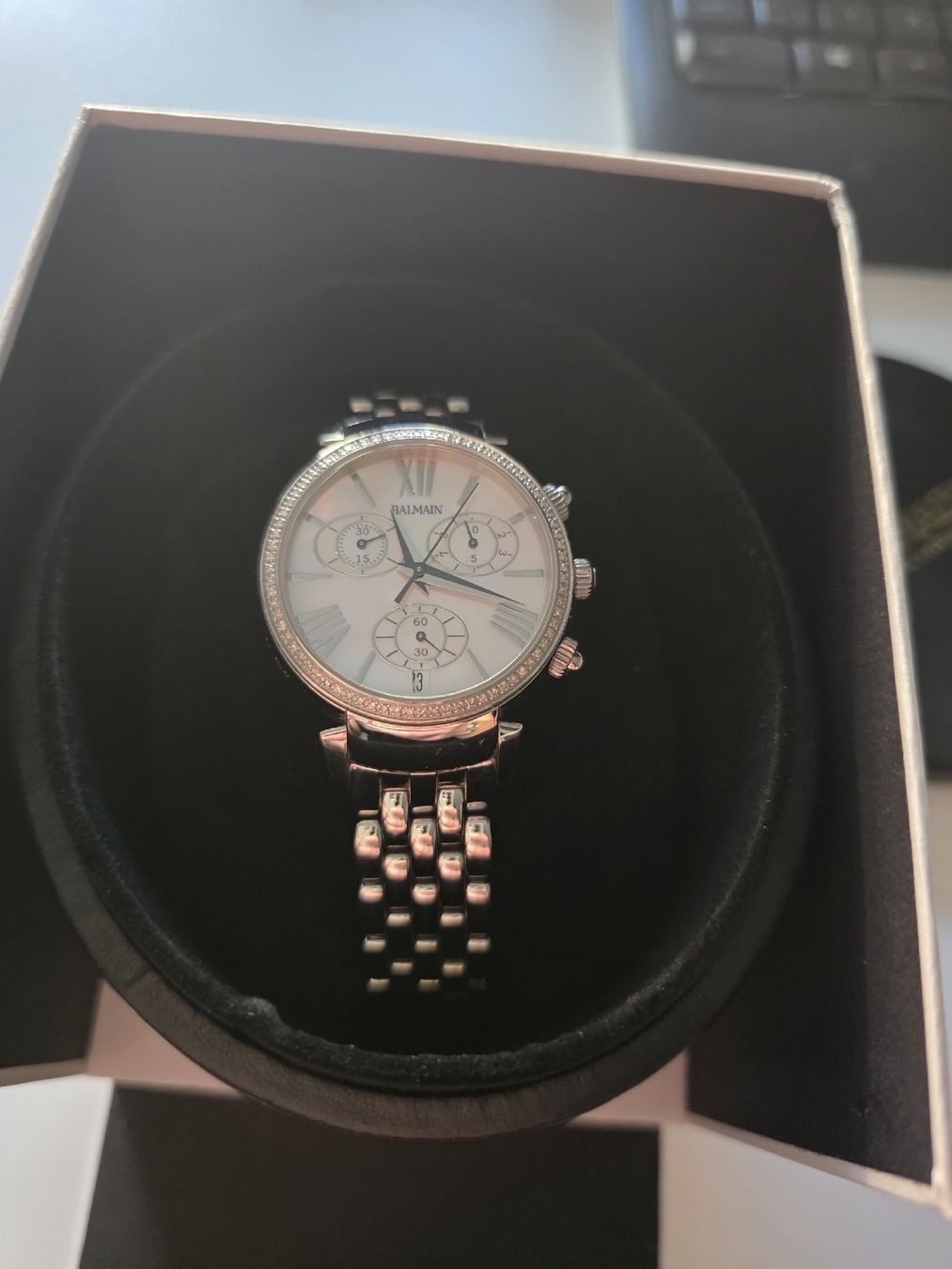 Balmain Orologi: Balmain Uhr / 0.38carat Diamanten / Fullset – Nuovo (secondo la descrizione) da Biel/Bienne venduto da FaLy99 2