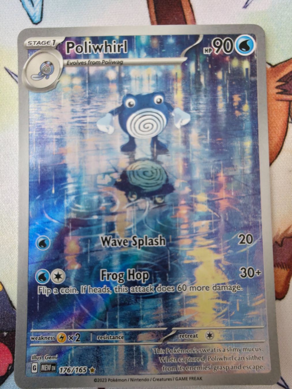 Pokémon Carte collezionabili: Poliwhirl 176/165 EN - 151 – Nuovo (secondo la descrizione) da Bözberg venduto da blooke