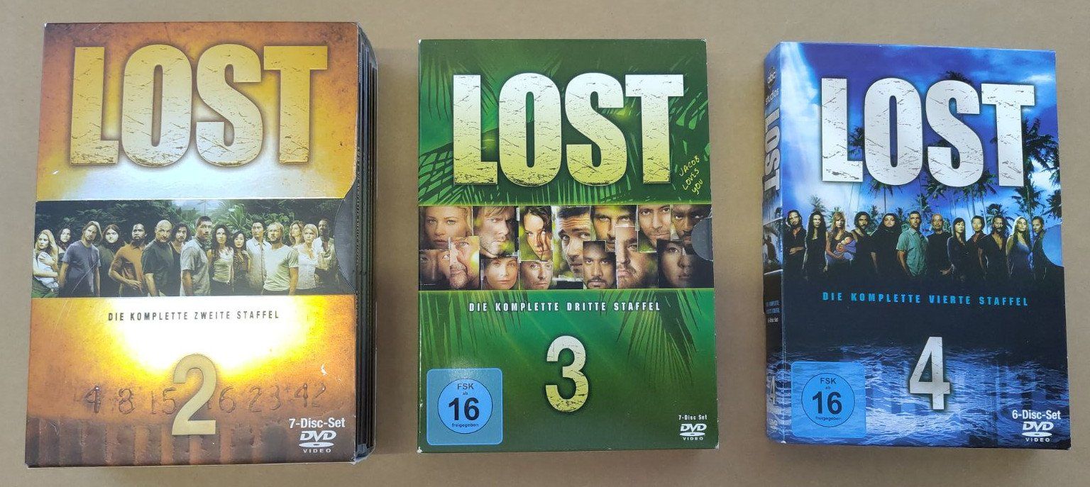 Tutti i DVDs: Lost - Staffeln 2 - 4 komplett – Usato da Unterkulm venduto da klarton
