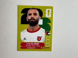 Panini Sticker Vazan Al-Arab JOR 5 FIFA WM 2026