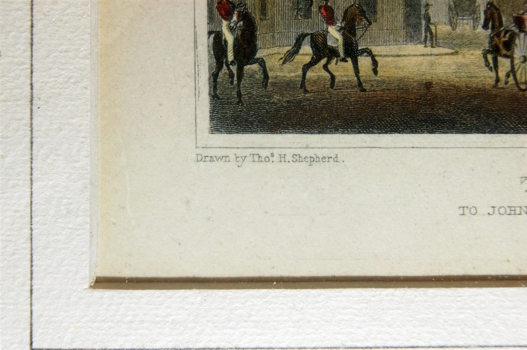 Incisioni: The New Treasury, Whitehall, London – Usato da Geroldswil venduto da ARTEFACTO 5