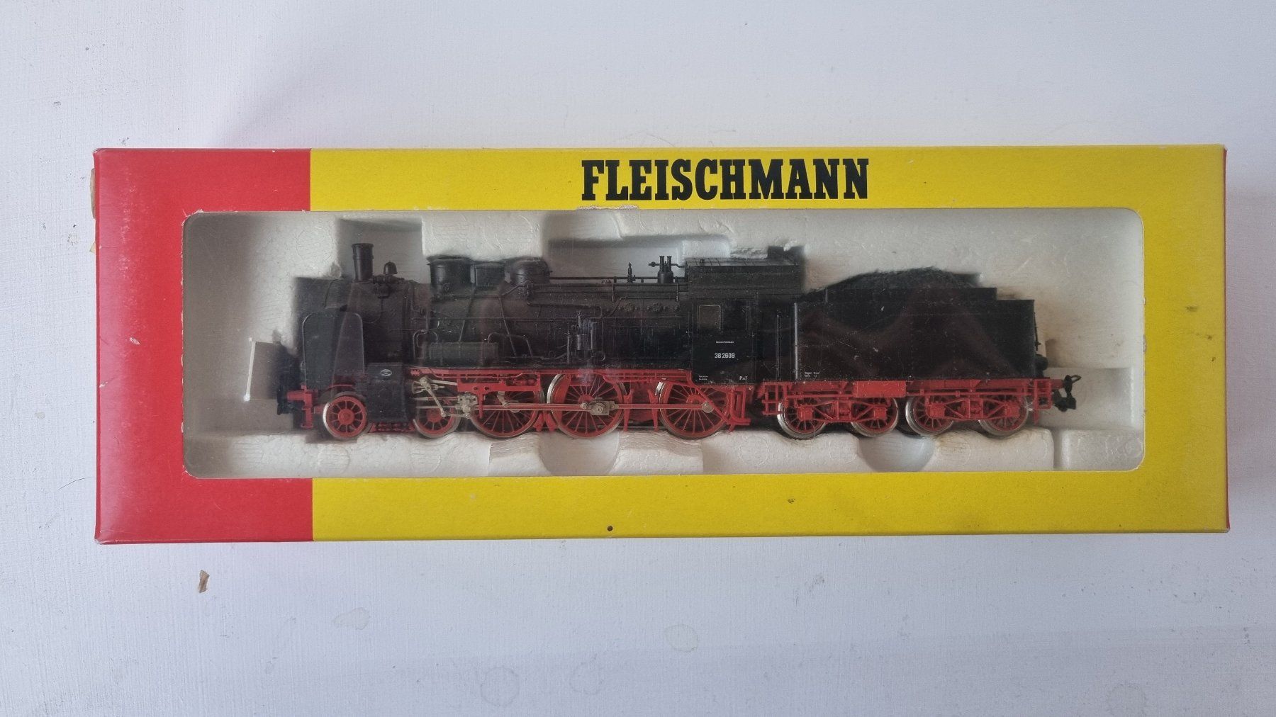 Fleischmann Modellini di ferrovie: HO, AC, Fleischmann, BR38 (38 2609) – Usato da Grand-Lancy venduto da LFW 2