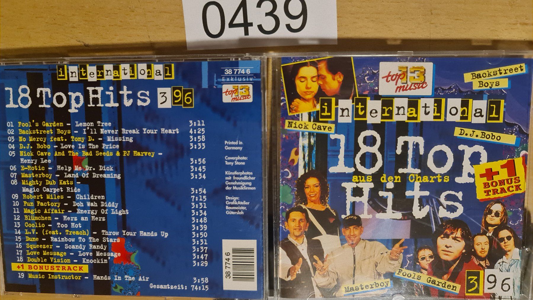 CD: 18 Top Hits – Usato da Dintikon venduto da Vexi