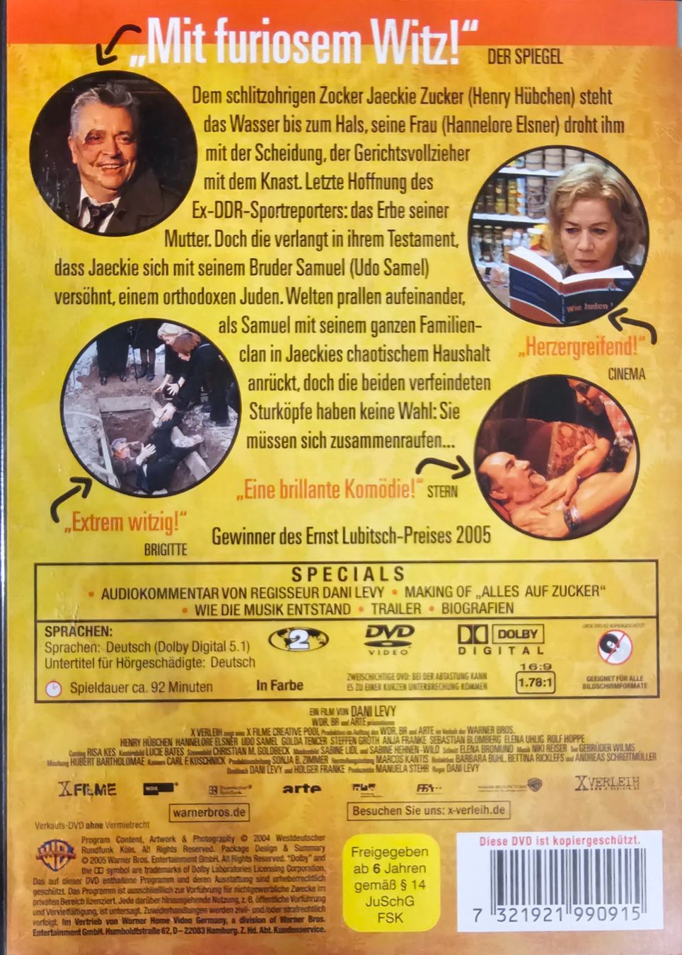 Tutti i DVDs: Alles auf Zucker! – Usato da Wahlen b. Laufen venduto da Cg10 1