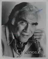 Lorne Greene (1915-1987) Schauspieler - sign. GF BONANZA