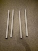 4 IKEA OLOV Tischbeine verstellbar weiss guter Zustand