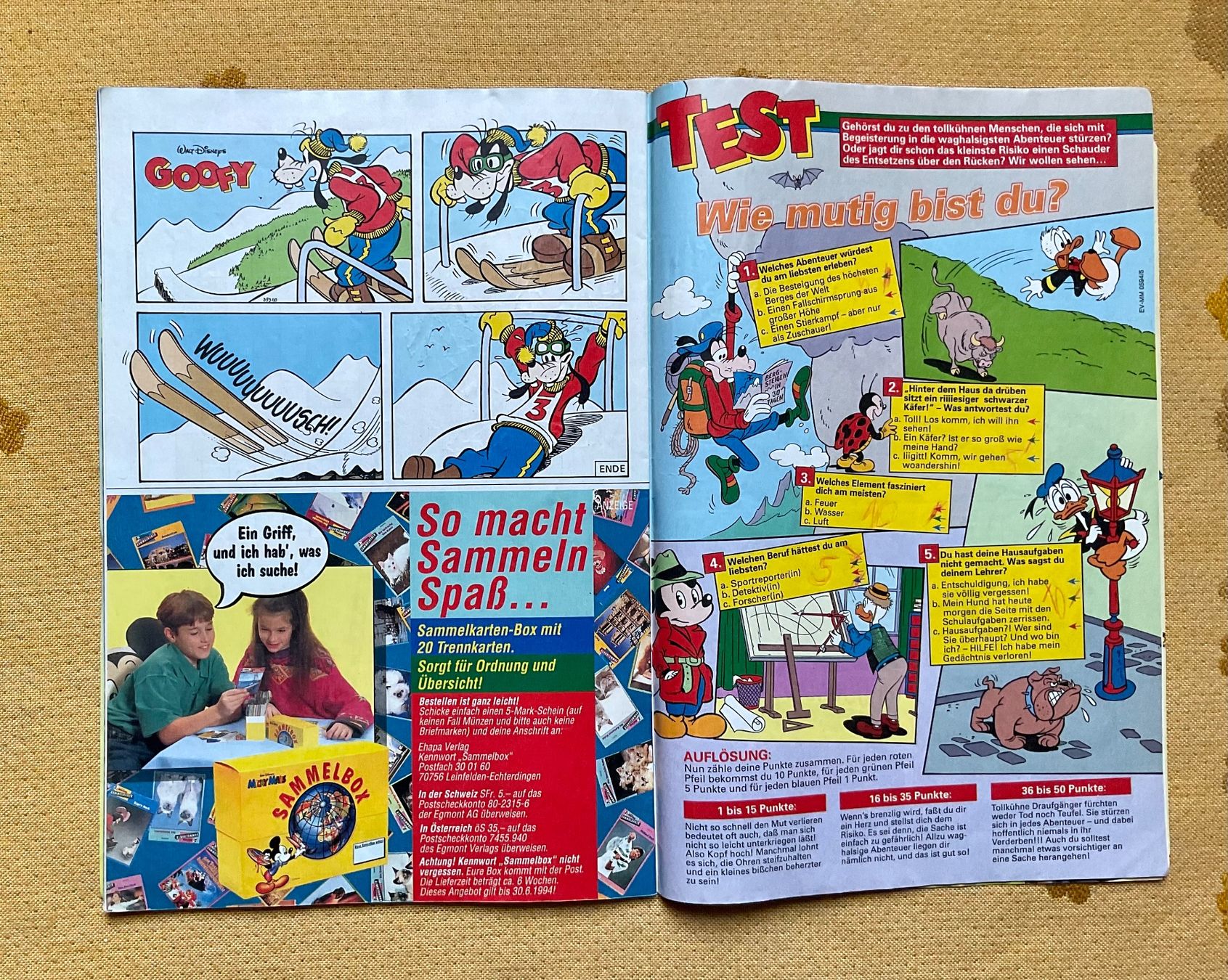 BD: Micky Maus Heft Nr 4 von 1994 – D'occasion à Endingen par nathan05 6