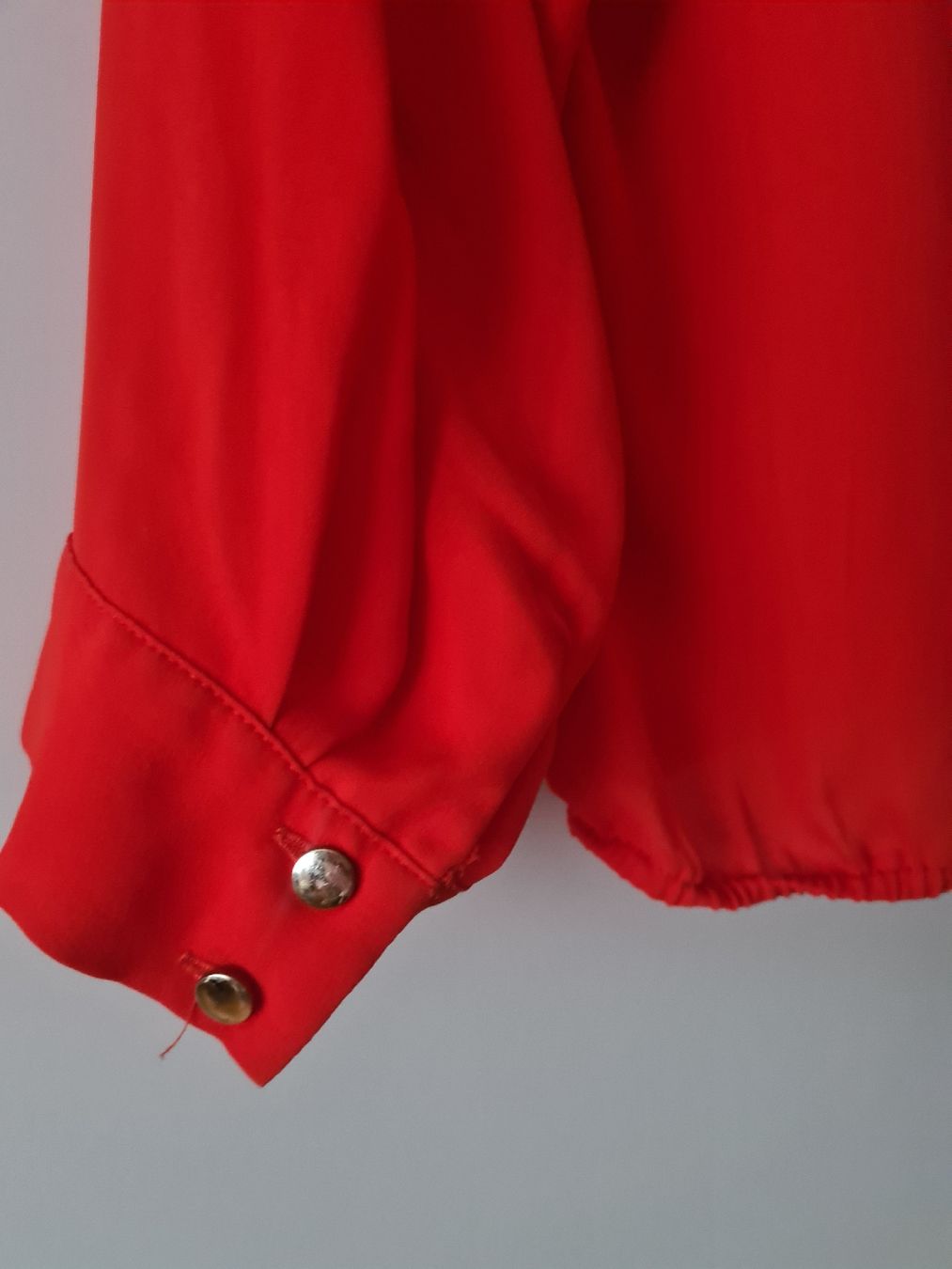 Camicette: Rote Wickelbluse Wallis Gr. 44-46 elegant – Usato da Zürich venduto da nel_k752 2