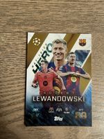 Robert Lewandowski Topps Hat-Trick Hero Karte - Neu!