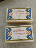Zwei Packungen / Schweiz. Armee Verband Watte Ausgabe 1940