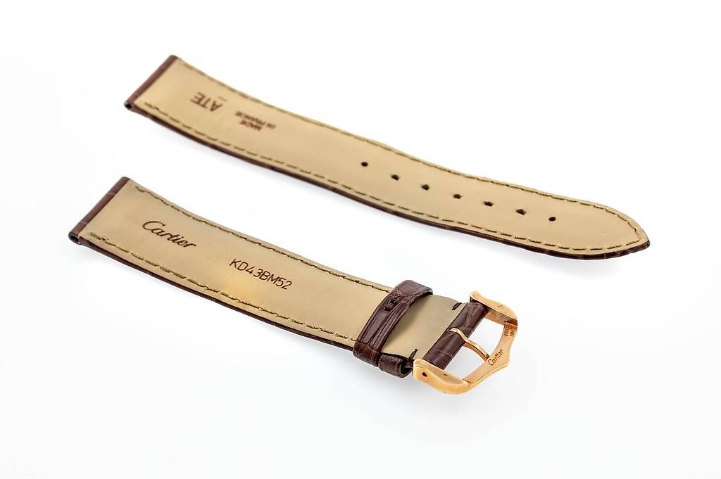 Armbänder & -reifen: Cartier brown leather strap 18mm NEW – Neu (gemäss Beschreibung) aus Epalinges von bracelet123 1