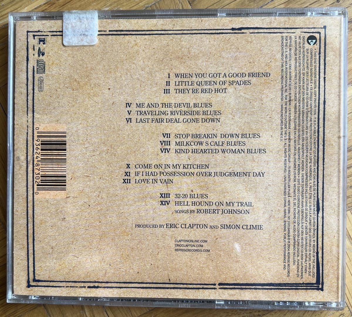 CDs: Eric Clapton Me and Mr Johnson – D'occasion à Dino par ani_ypr9 2