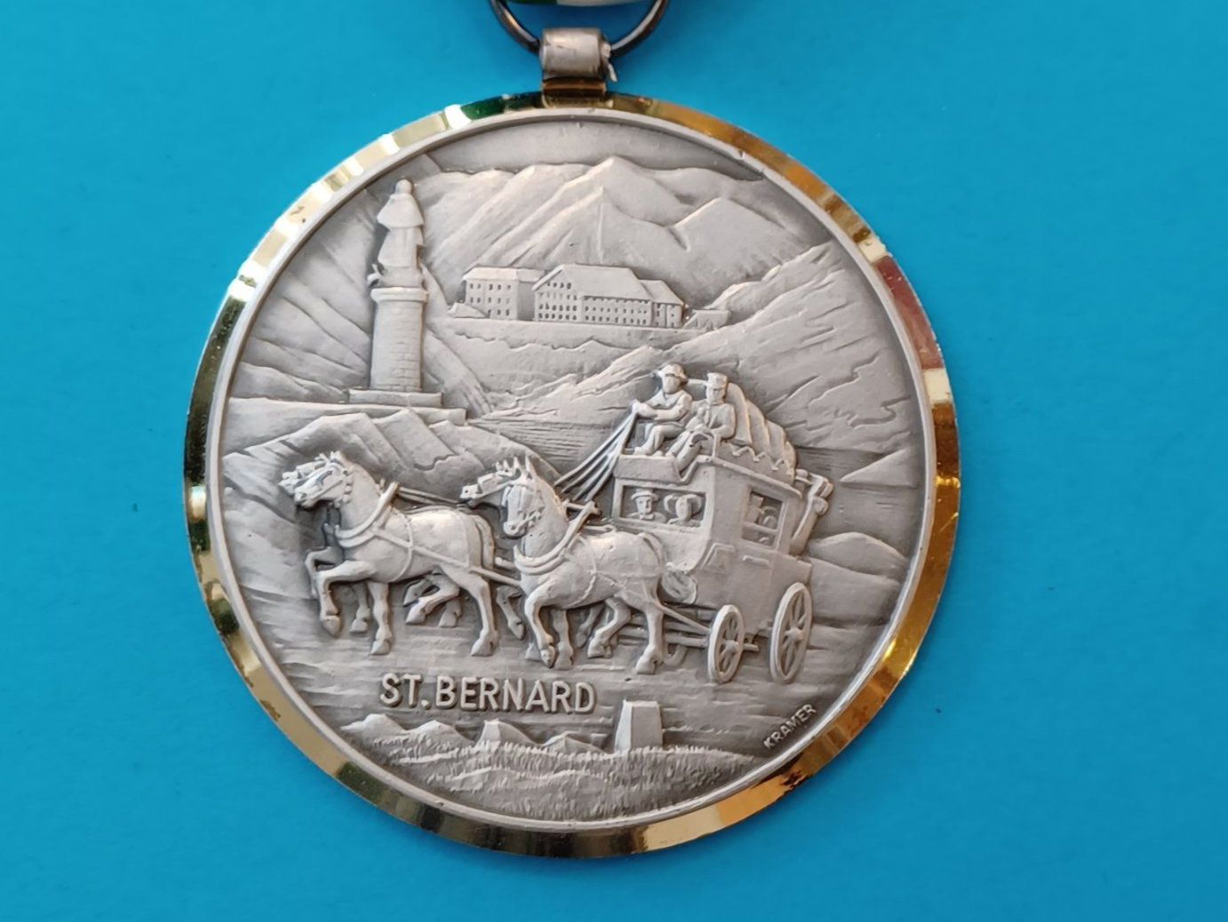 Medaglie: Postkutsche St. Bernhard  (P893) – Usato da Schwanden GL venduto da Suvorov